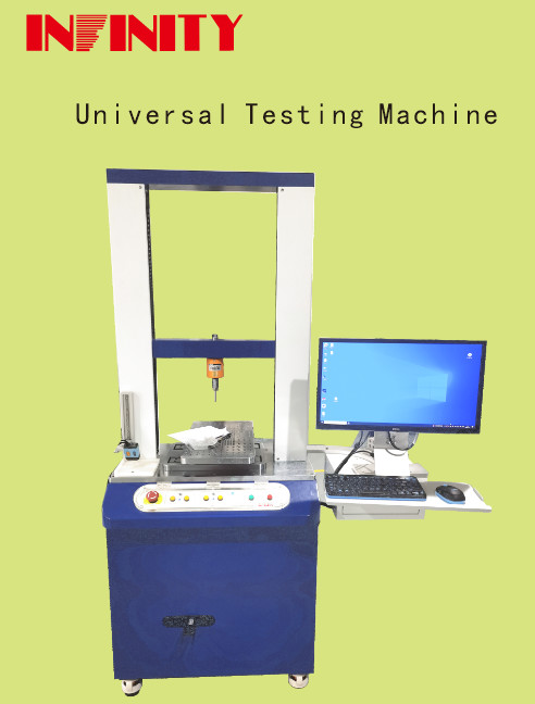 kgf 스위치 가능한 보편적 테스트 기계 ±0.3% 힘 값 정확성 500Kg 용량 센서