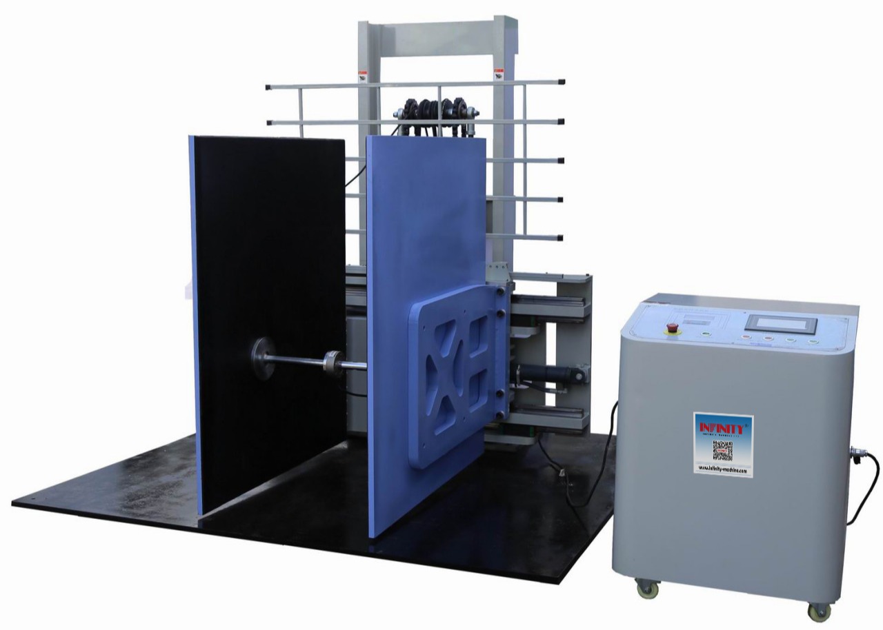 PLC 제어 ASTM D6055-96 방법 판지 클램핑 포스 테스터