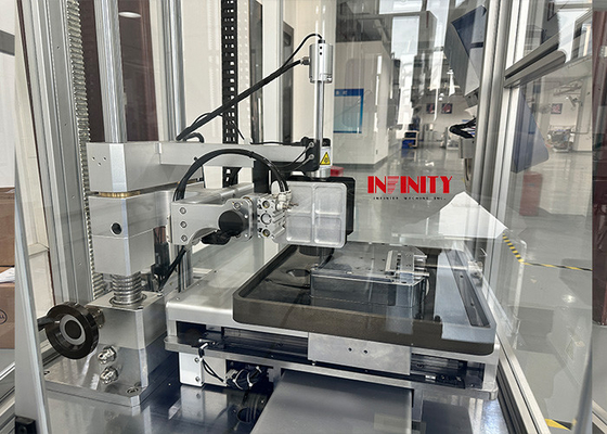 420mm X축 Itinerary Drop Ball-impact Tester for Automatic And Unattended Cycle Test (자동 및 감독되지 않은 사이클 테스트를 위한 420mm X축 경로 떨어지는 공 충격 검사기)
