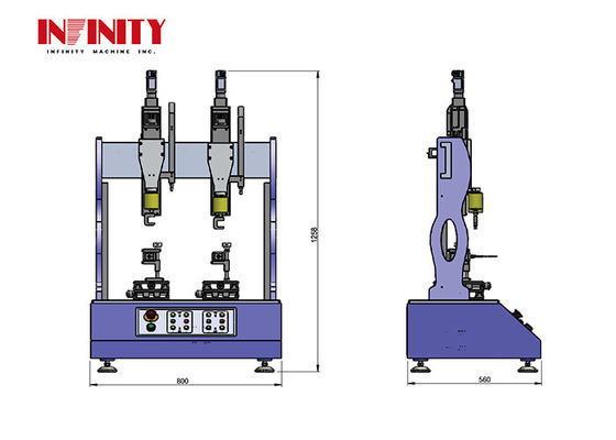 2 슬롯 스윙 힘 검사기