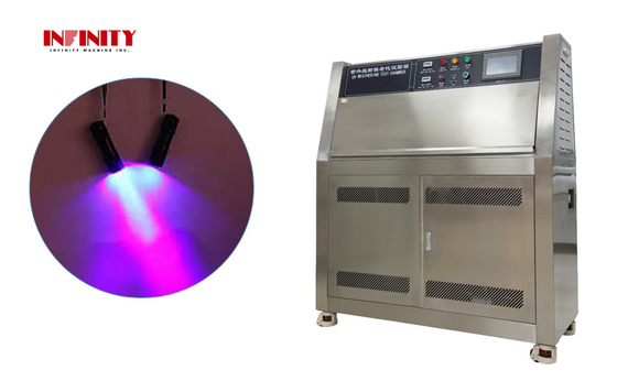 ASTM 시뮬레이션 태양 광선 UV 노화 시험 기계 자외선 기후 시험 챔버