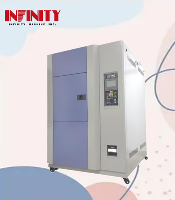 온도 균일성2.0C 사용자에 대한 프로그램 가능한 높은 저 온도 충격 시험실 전체 기계에