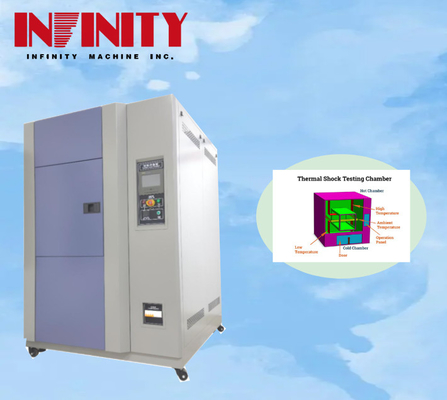 내부 상자 500x400x400mm 크기의 18KW 소스 온도 급변 테스트