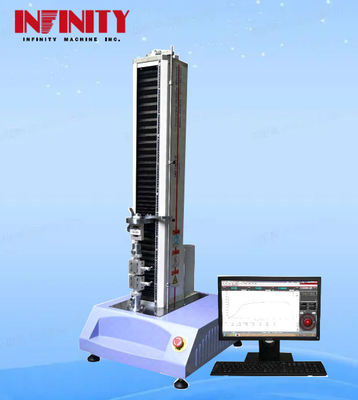 100N 힘 값 용량 직물 안부 결합 테스트 기계 0.001mm 이동 해상도