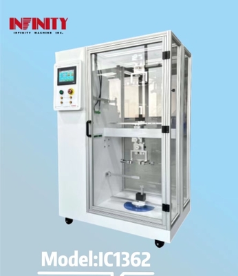 2 슬롯 테스트 스테이션과 AC 220V 3A 소스를 가진 귀 전화 와이어 와이어 당기는 검사기