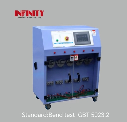 AC220V 50Hz 10A 모터 가속 및 둔화 시간 45ms를위한 5 스테이션 와이어 당기 테스트 머신