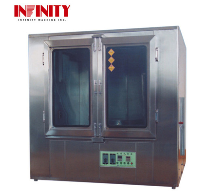 시뮬레이션 비 방수 테스트 기계 물 저항 테스트 IPX3 IPX4 ¢0.4mm AC220V 50Hz 5A