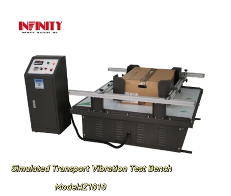 EN71 ISTA-1A/1B ANSI UL ASTM 표준을 준수하기 위한 시뮬레이션된 운송 진동 시험 벤치