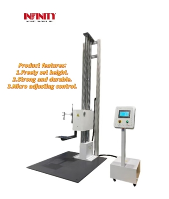 단일 날개 카튼 패키지 떨어지는 테스트 기계 50kg 부하 떨어지는 떨어지는 충격 테스트