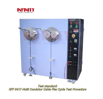 테스트 속도 10~60rpm 귀신 케이블 굽기 테스트 케이블 굽기 사이클 테스트
