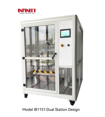 IB1151 듀얼 스테이션 드롭 높이 500mm 및 1000mm 투블 드롭 테스트 기계