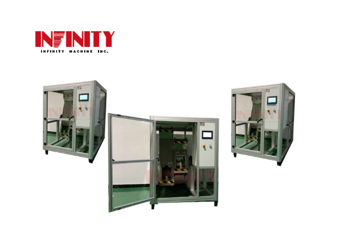1000mm 500mm 높이 닫힌 투블 드롭 테스트 머신 AC220V 50Hz 5A 5 ~ 20 번 / min