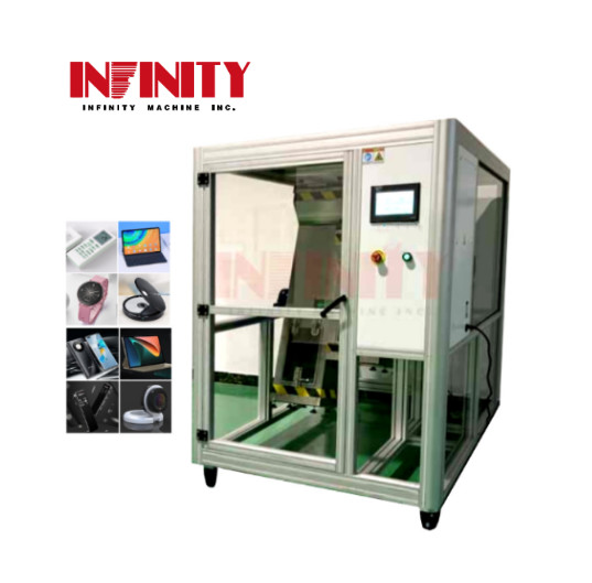 IEC 60068-2-32 터치 패널 제어 AC220V 50Hz 5A로 롤링 드롭 테스트를 위한 터블 테스터