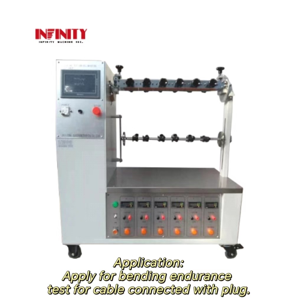 IN-8100A 플러그 굽기 테스트 1-180 ° ± 90 ° 조정 가능한 무게 132kg IN-8100A