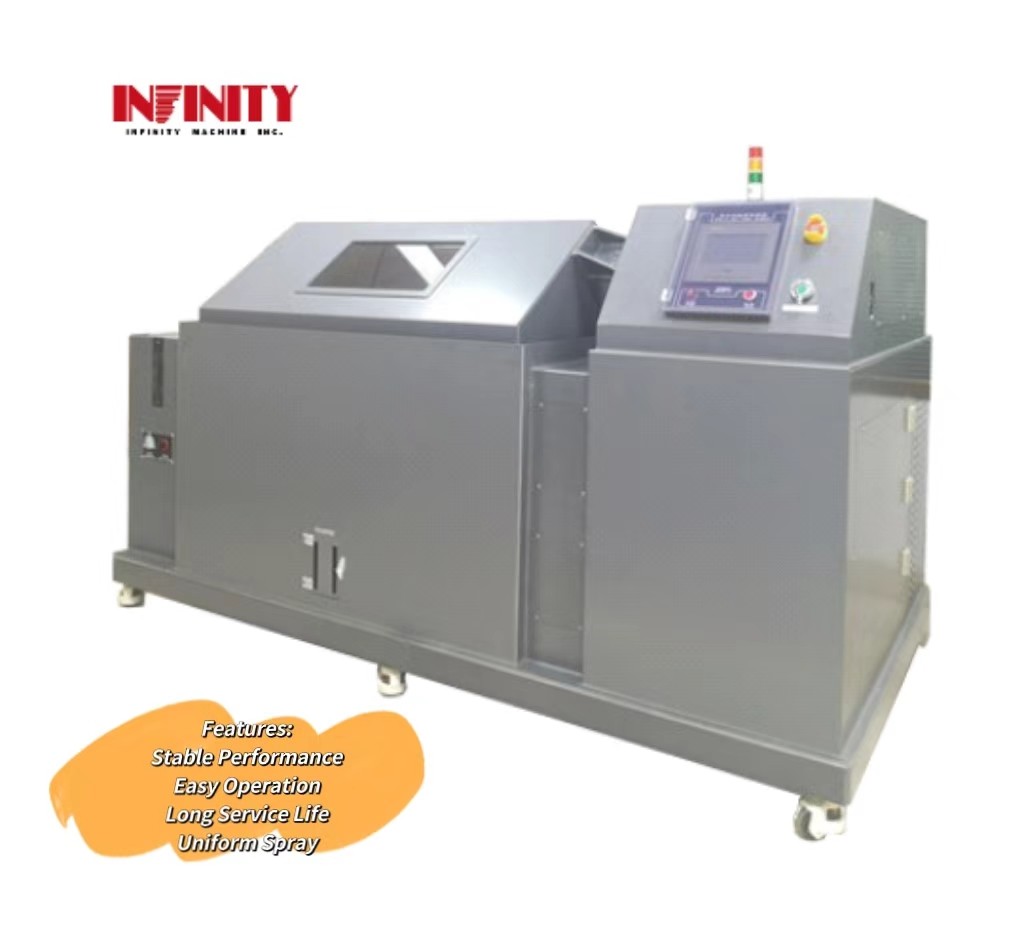 내구성 프로그램 가능한 복합 소금 스프레이 시험실 온도 범위 0°C+90°C