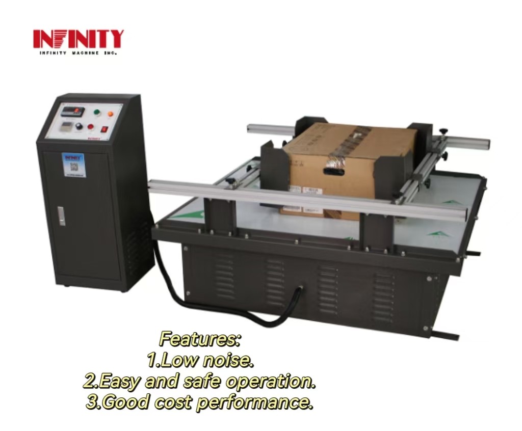 포장 운송 진동 셰이커 테이블 ISTA 1A 25.4mm 1인치 포장 진동 시험기