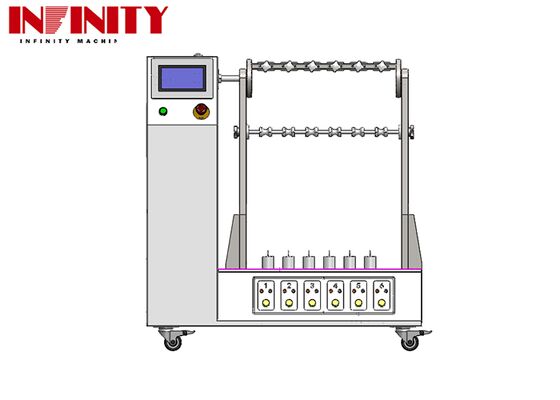 IEC 60884-1:2022 표준 플렉서블 케이블 플렉싱 테스트 머신